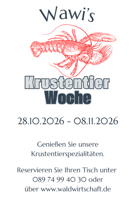 Krustentierwochen 2026